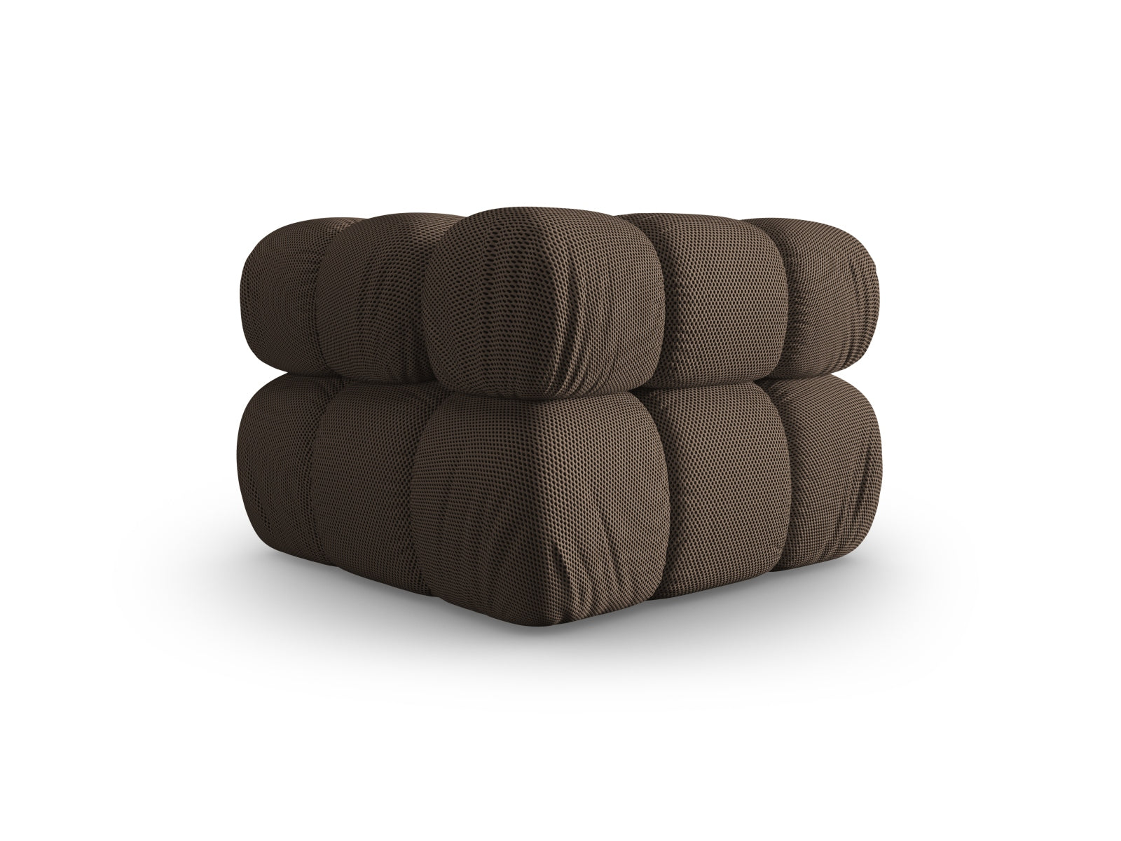 Elegantes Bellis Corner Modul 1 Sitzer in einem einladenden Braunton, ideal für moderne Wohnräume und entspannte Sitzgelegenheiten.