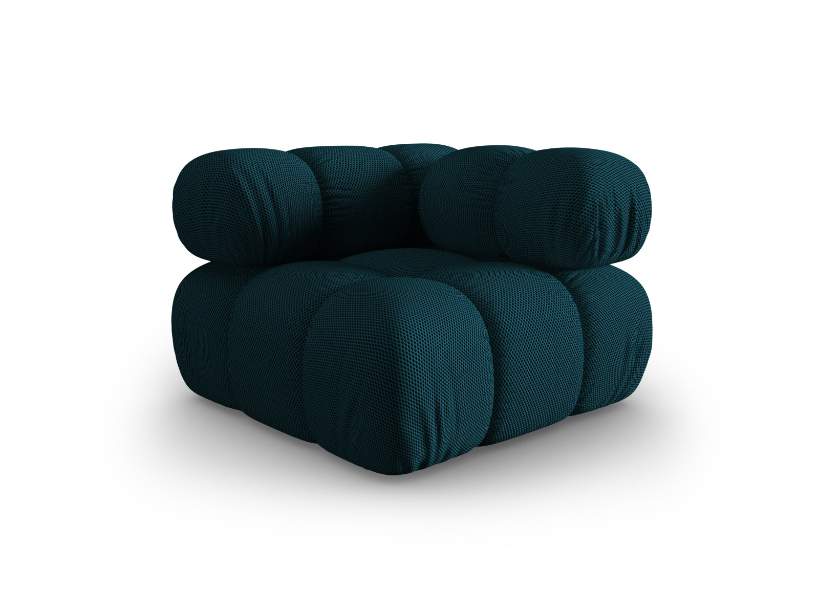 Bellis Corner Modul 1 Sitzer in Navy Blue-Sonic präsentiert im Onlineshop von KAQTU Design AG. Modulares Sofa ist von Micadoni