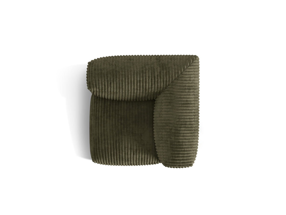 Martina Modul Armless 1 Sitzer in Moss Green-Tilia präsentiert im Onlineshop von KAQTU Design AG. Modulares Sofa ist von Micadoni