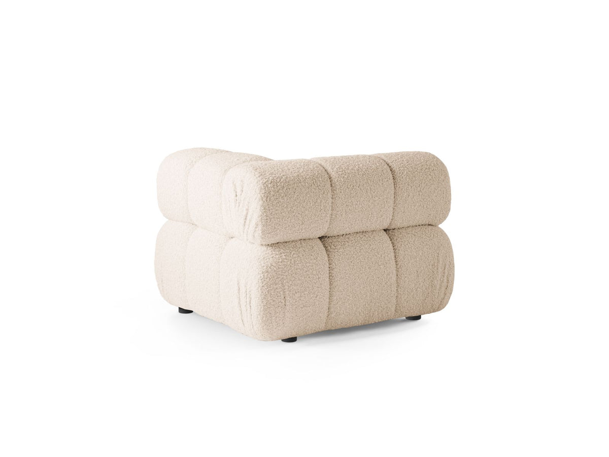 1-Sitzer Eckmodul Bellis in Light Beige-Rolf präsentiert im Onlineshop von KAQTU Design AG. Modulares Sofa ist von Micadoni