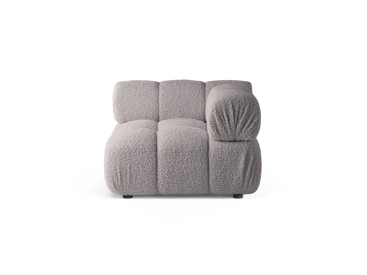 1-Sitzer Eckmodul Bellis in Light Grey-Rolf präsentiert im Onlineshop von KAQTU Design AG. Modulares Sofa ist von Micadoni