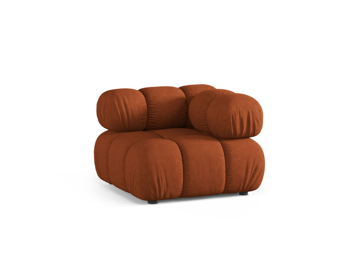 1-Sitzer Eckmodul Bellis in Brick-Liberty präsentiert im Onlineshop von KAQTU Design AG. Modulares Sofa ist von Micadoni