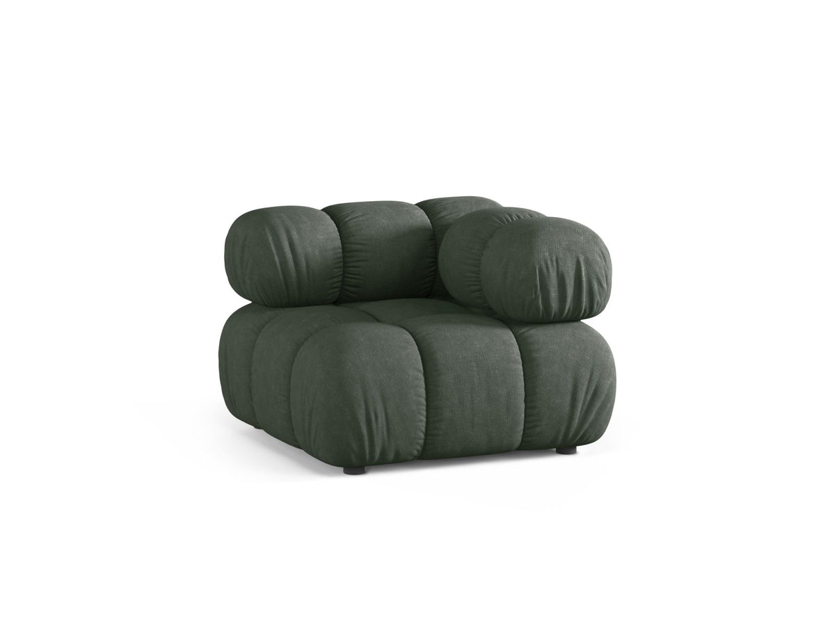 1-Sitzer Eckmodul Bellis in Moss Green-Liberty präsentiert im Onlineshop von KAQTU Design AG. Modulares Sofa ist von Micadoni