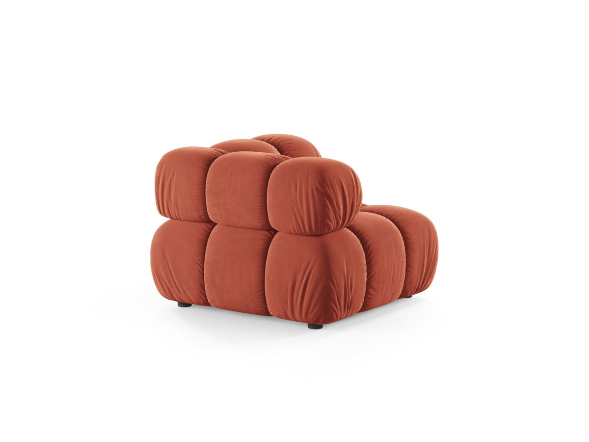 1-Sitzer Eckmodul Bellis in Coral-Venus präsentiert im Onlineshop von KAQTU Design AG. Modulares Sofa ist von Micadoni