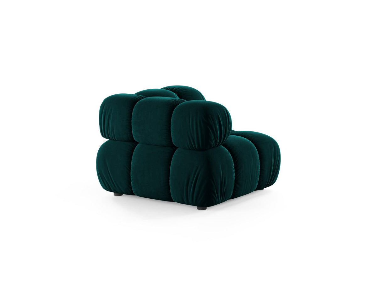 1-Sitzer Eckmodul Bellis in Deep Petrol-Venus präsentiert im Onlineshop von KAQTU Design AG. Modulares Sofa ist von Micadoni