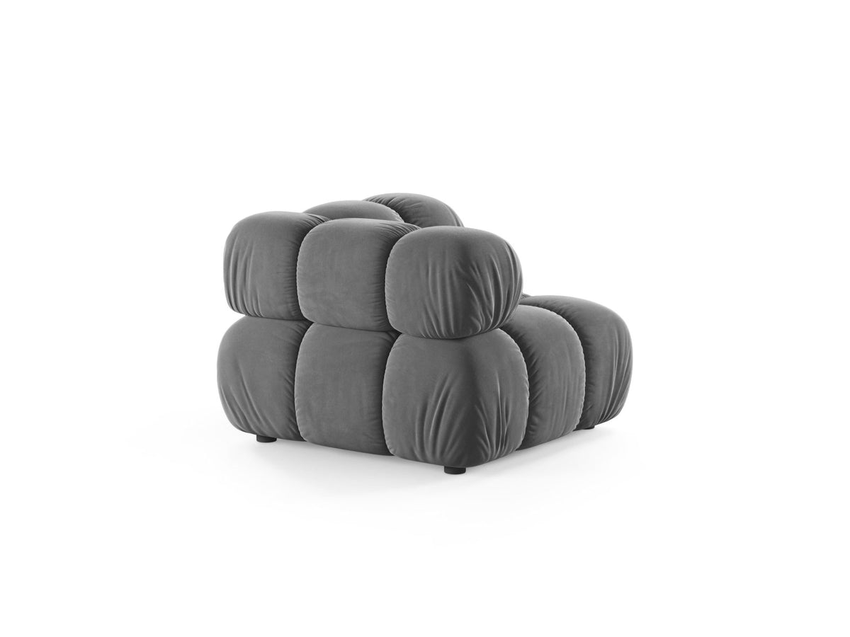 1-Sitzer Eckmodul Bellis in Light Grey-Venus präsentiert im Onlineshop von KAQTU Design AG. Modulares Sofa ist von Micadoni
