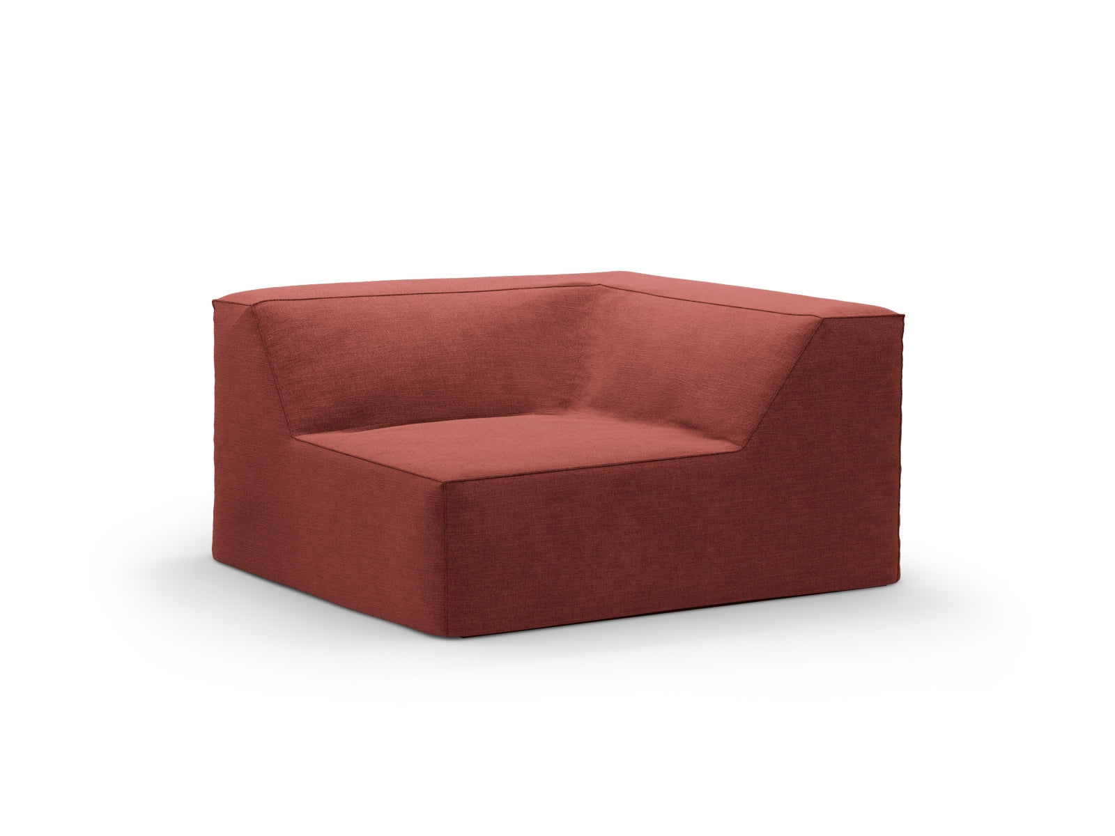 Jodie Corner Modul 1 Sitzer in Cherrywood präsentiert im Onlineshop von KAQTU Design AG. Modulares Sofa ist von Micadoni