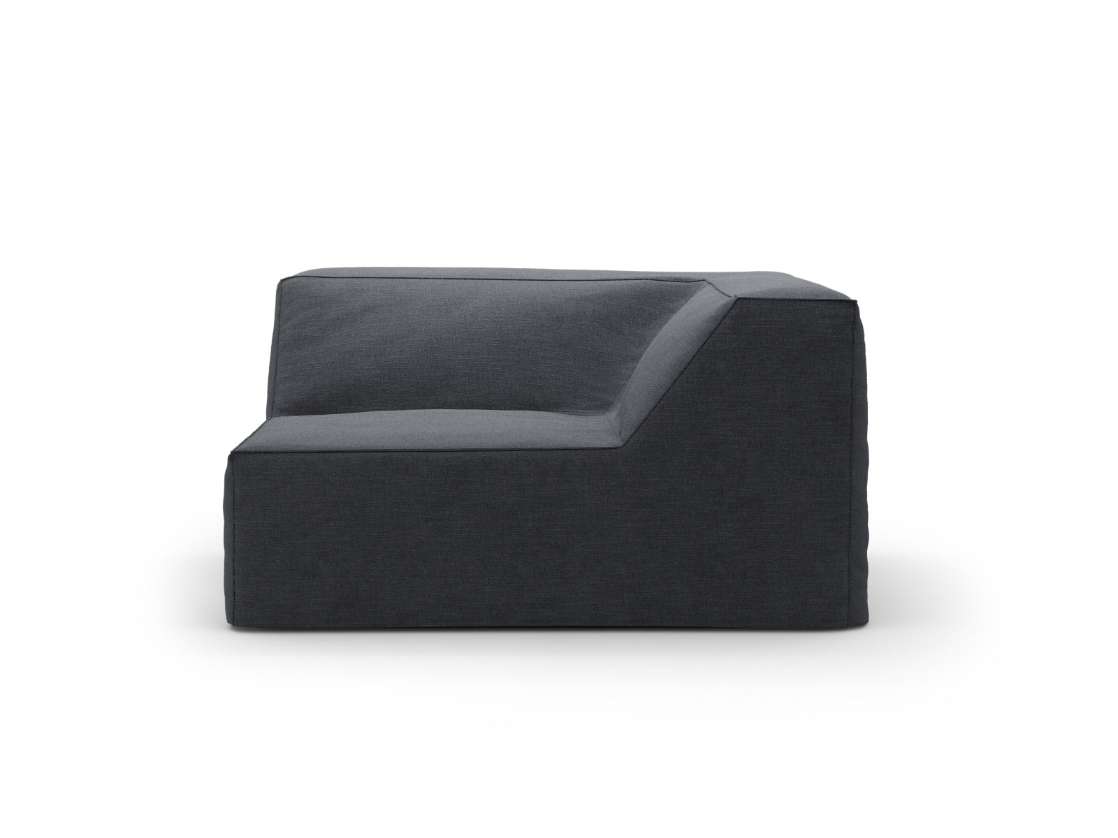 Jodie Corner Modul 1 Sitzer in Grey And Blue präsentiert im Onlineshop von KAQTU Design AG. Modulares Sofa ist von Micadoni