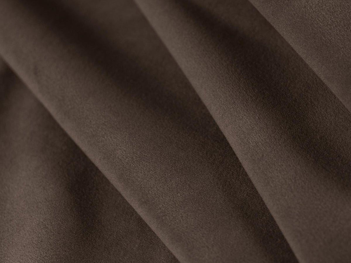 Bellis Velour Modul Corner 1 Sitzer in Dark Brown-Bluvel präsentiert im Onlineshop von KAQTU Design AG. Modulares Sofa ist von Micadoni