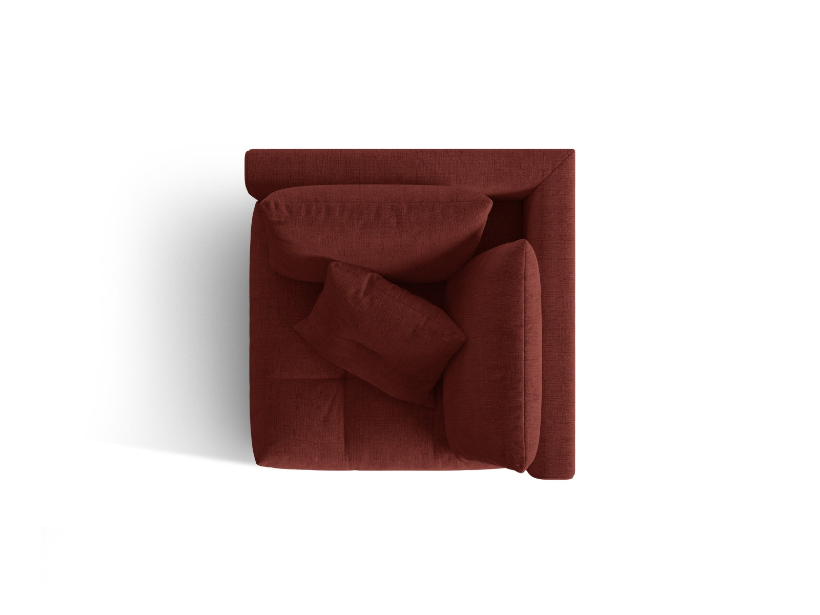 Bloom Corner Modul 1 Sitzer in Red präsentiert im Onlineshop von KAQTU Design AG. Modulares Sofa ist von Micadoni