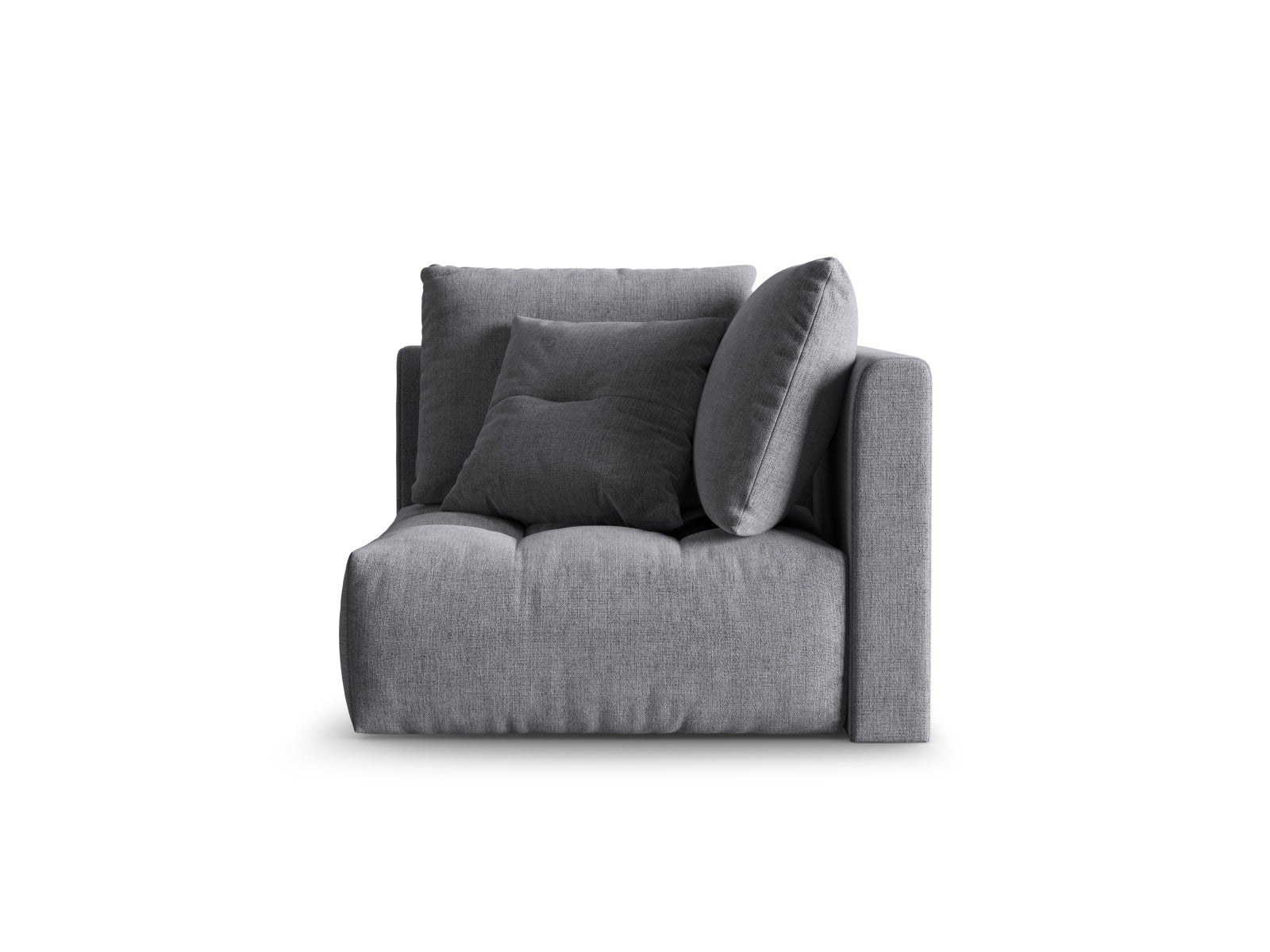 Bloom Corner Modul 1 Sitzer in Grey präsentiert im Onlineshop von KAQTU Design AG. Modulares Sofa ist von Micadoni