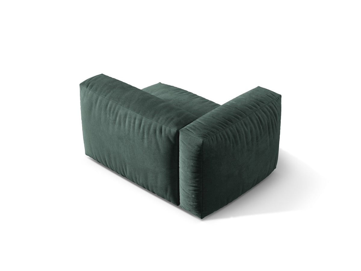 Martina Modul links 1 Sitzer in Petrol-Vogue präsentiert im Onlineshop von KAQTU Design AG. Modulares Sofa ist von Micadoni
