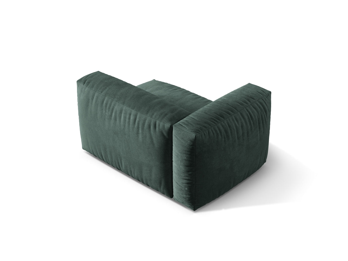 Martina Modul links 1 Sitzer in Petrol-Vogue präsentiert im Onlineshop von KAQTU Design AG. Modulares Sofa ist von Micadoni