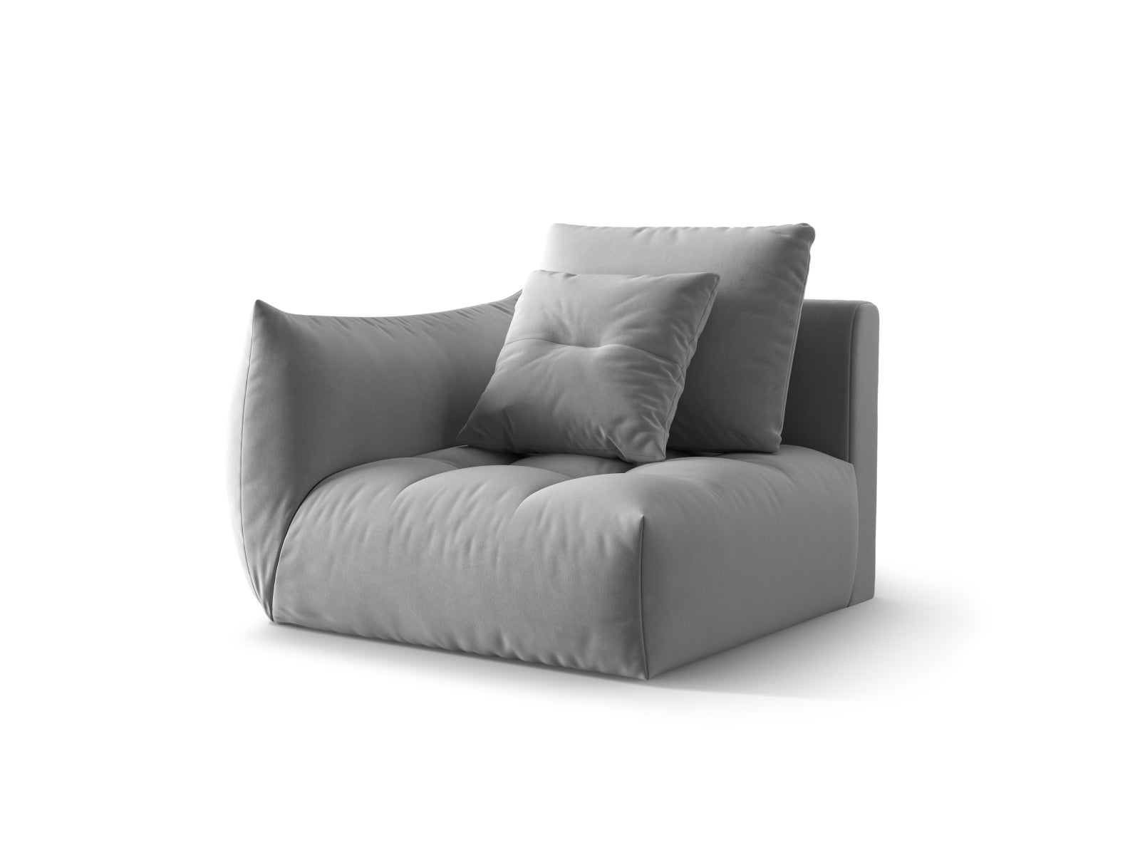 Entdecken Sie den eleganten Bloom Velour Modul 1-Sitzer von Micadoni – ein flexibles Boho-Möbelstück, das in zahlreichen Farben erhältlich ist und jeden Raum aufwertet!
