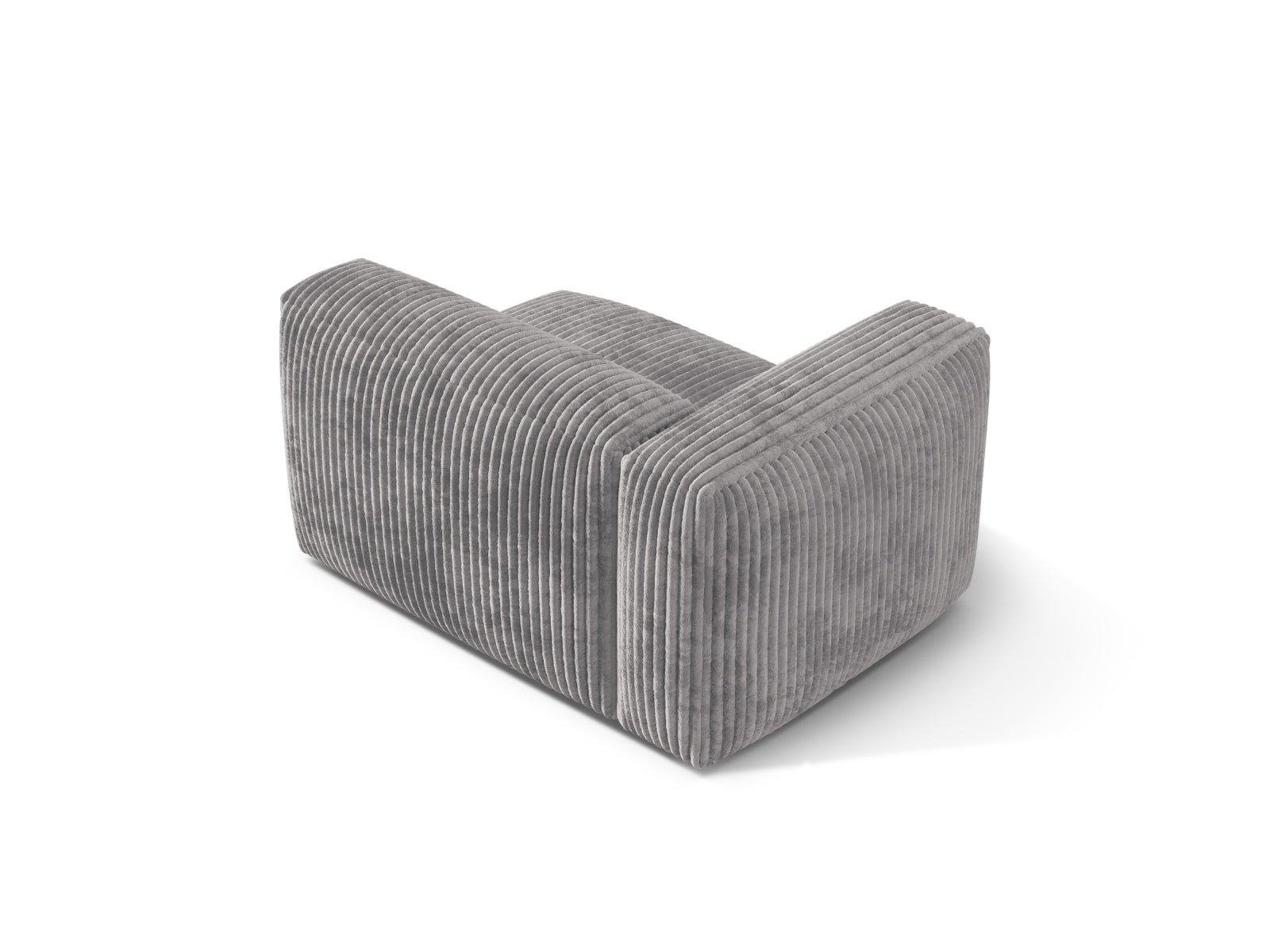 Martina Modul links 1 Sitzer in Light Grey präsentiert im Onlineshop von KAQTU Design AG. Modulares Sofa ist von Micadoni