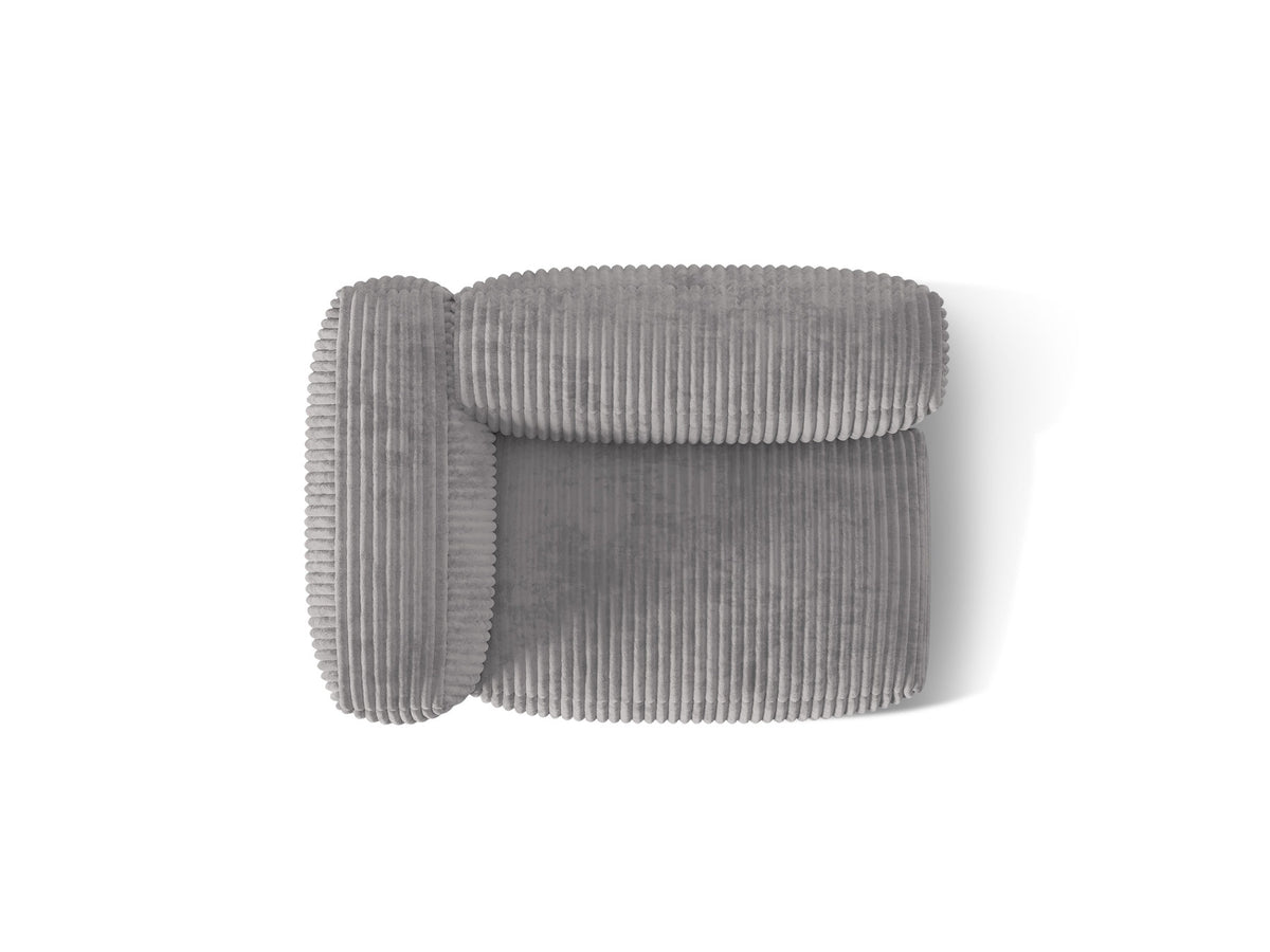 Martina Modul links 1 Sitzer in Light Grey-Tilia präsentiert im Onlineshop von KAQTU Design AG. Modulares Sofa ist von Micadoni