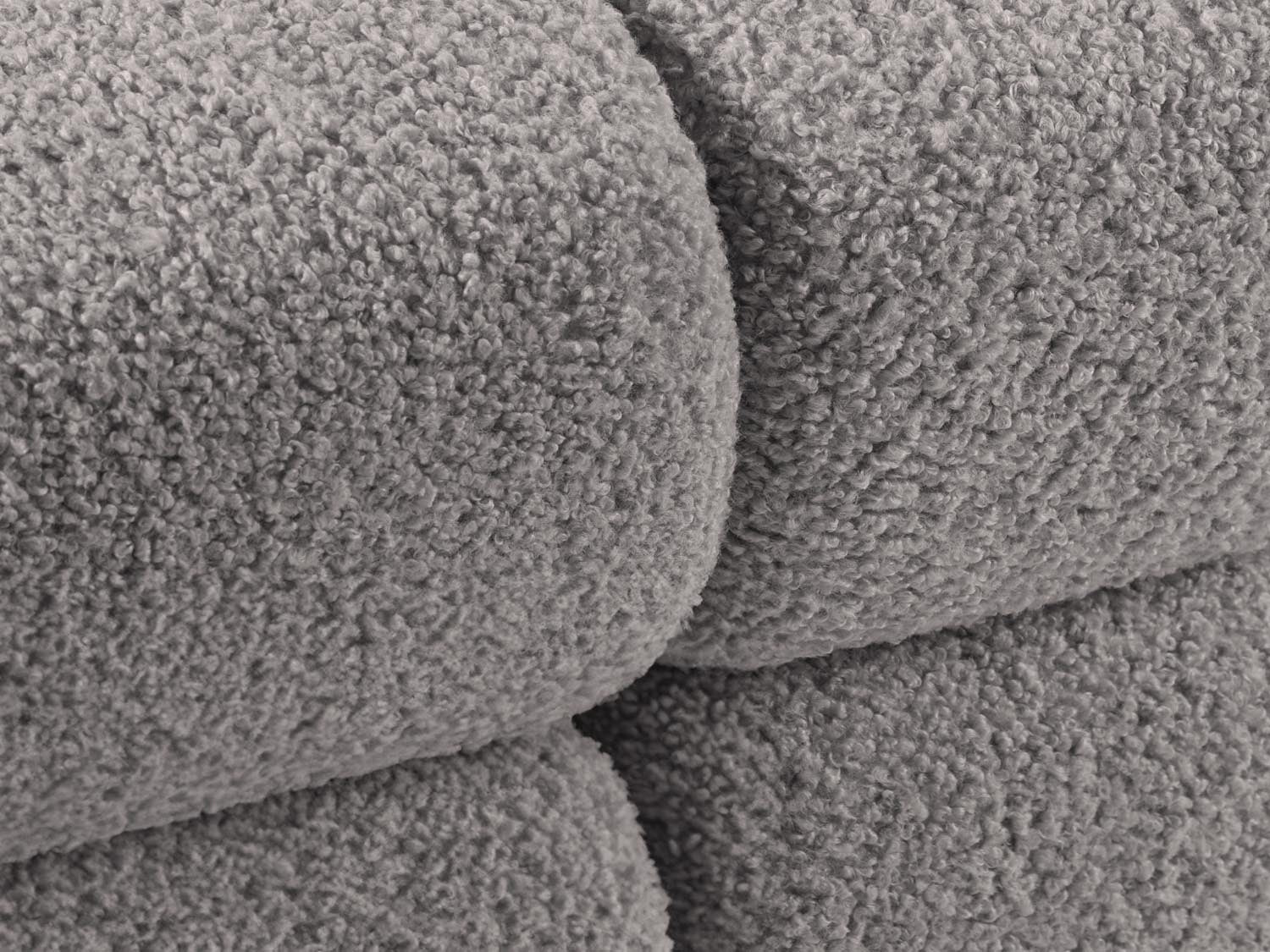 Erleben Sie den Bellis Boucle Modul links 1 Sitzer von Micadoni – stilvoller Sessel, der modernes Design und optimalen Komfort perfekt kombiniert.