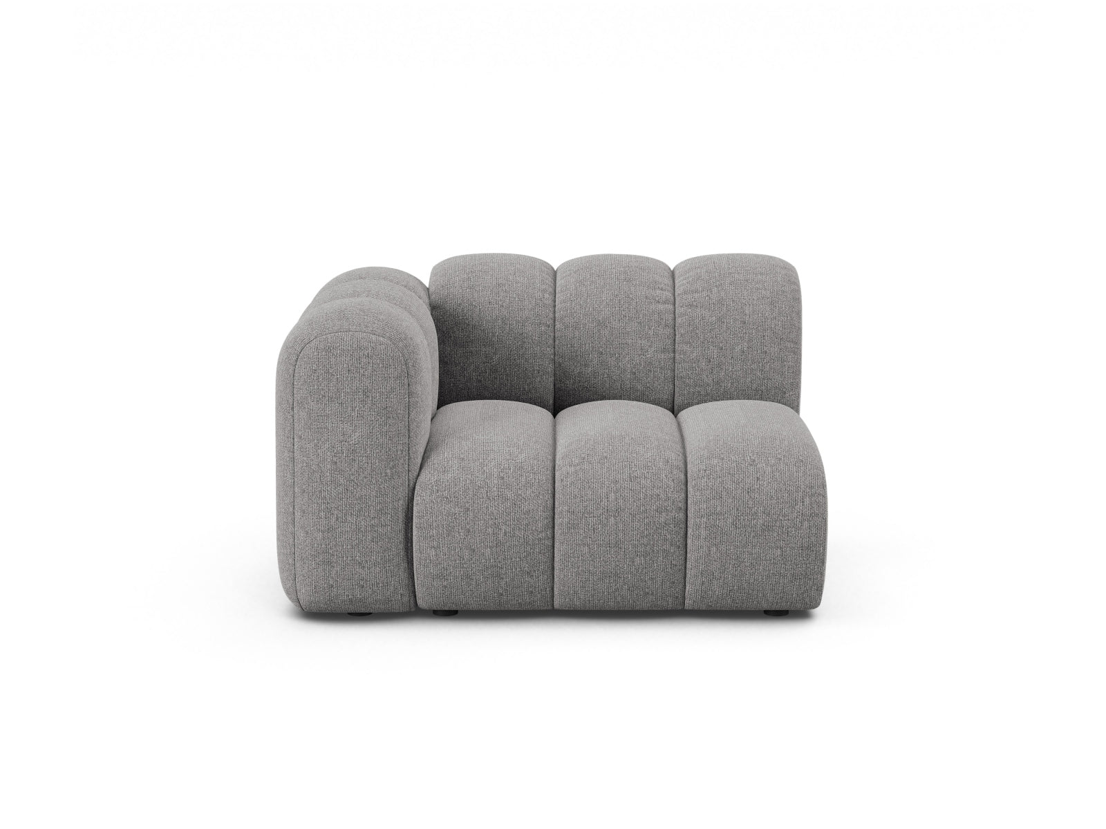 Lupine Modul links 1 Sitzer in Light Grey-Eden präsentiert im Onlineshop von KAQTU Design AG. Modulares Sofa ist von Micadoni