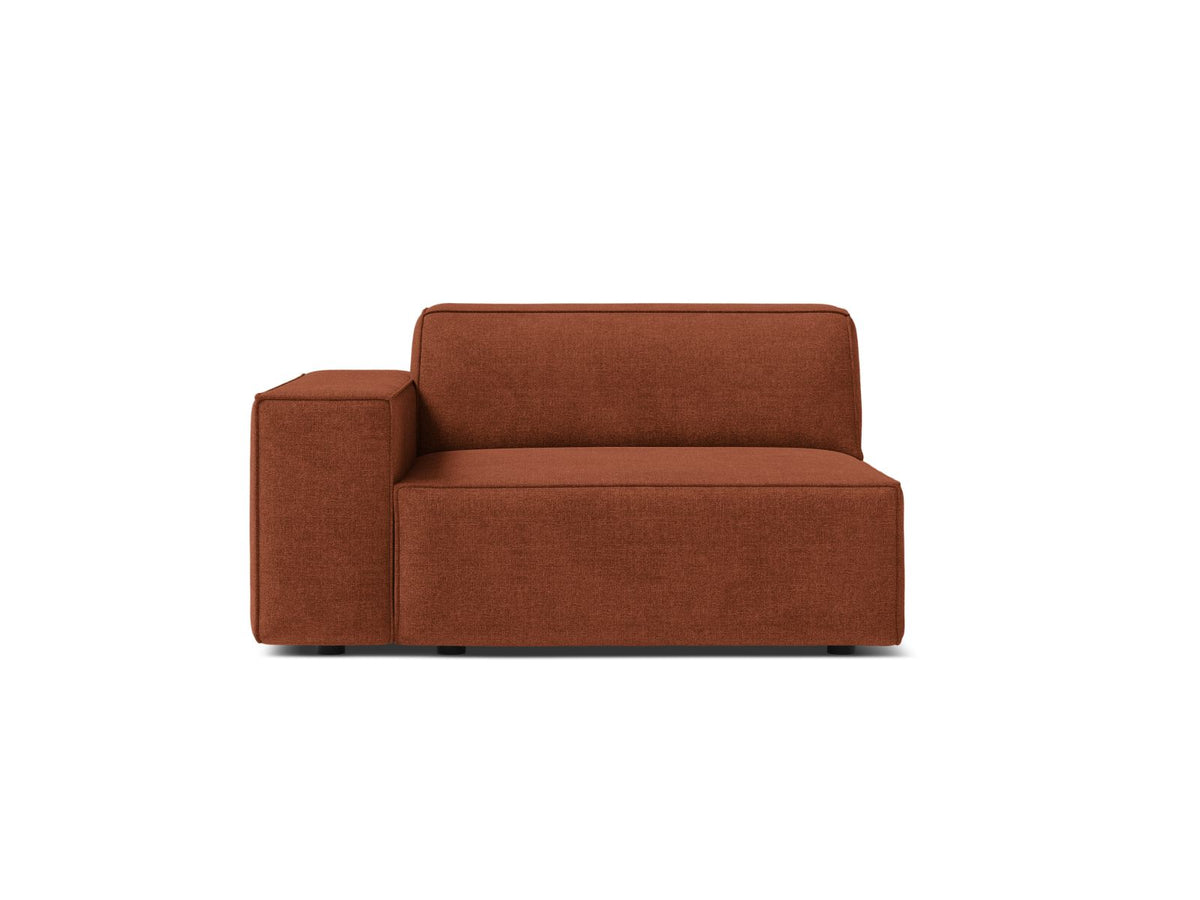 1-Sitzer Modul links Jodie in Brick-Liberty präsentiert im Onlineshop von KAQTU Design AG. Modulares Sofa ist von Micadoni