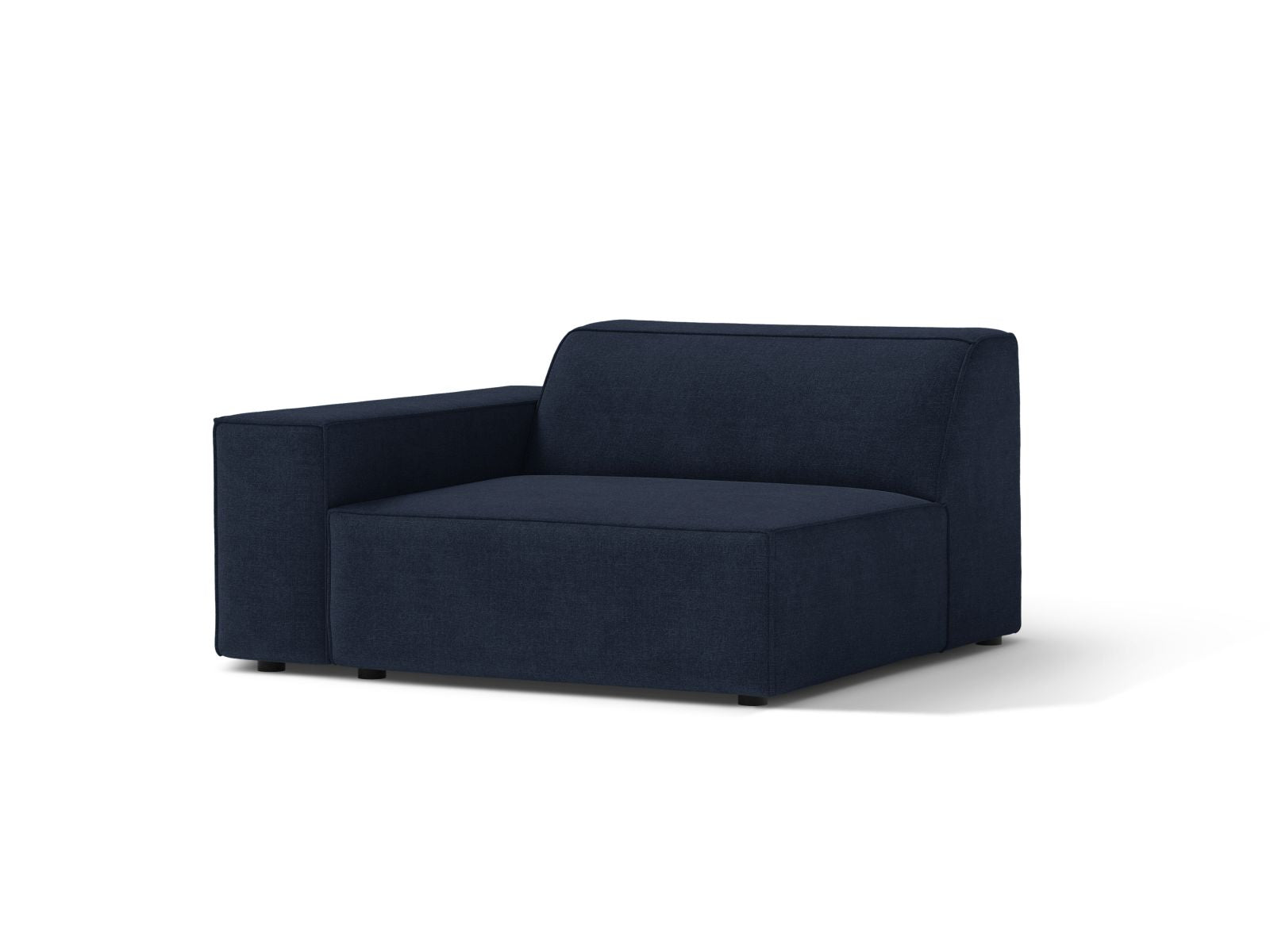 Elegantes 1-Sitzer Sofa-Modul Jodie in Navy Blue-Liberty, ideal für individuelle Wohnkonzepte und moderne Raumgestaltungen.