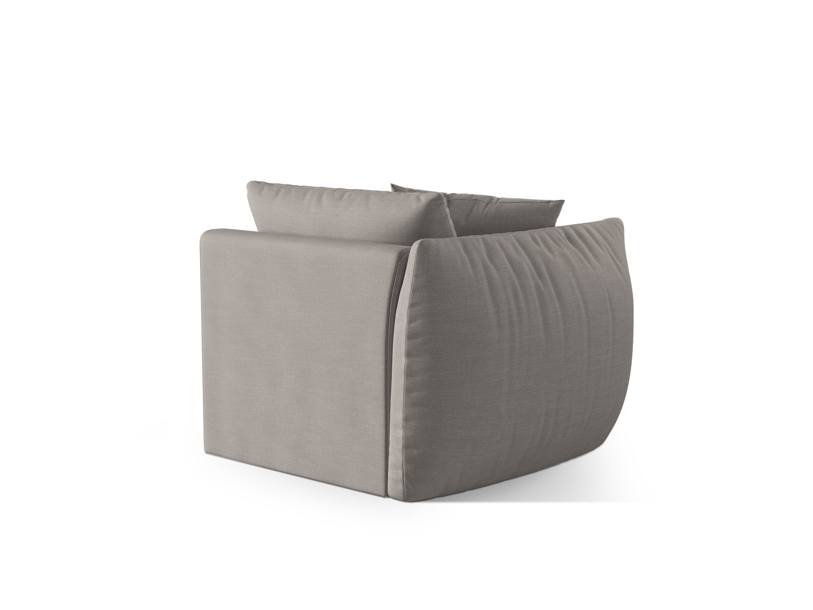 Stylischer Chris Modul links 1 Sitzer in Natural-LINS, perfekt für individuelle Wohnkonzepte und moderne Einrichtungsideen.