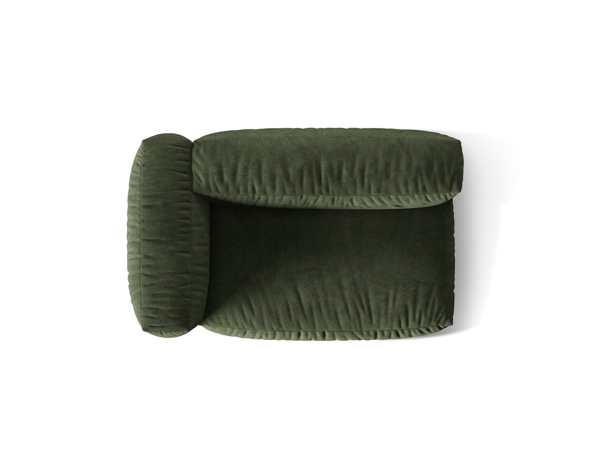 Martina Modul links 1 Sitzer in Green-Vogue präsentiert im Onlineshop von KAQTU Design AG. Modulares Sofa ist von Micadoni