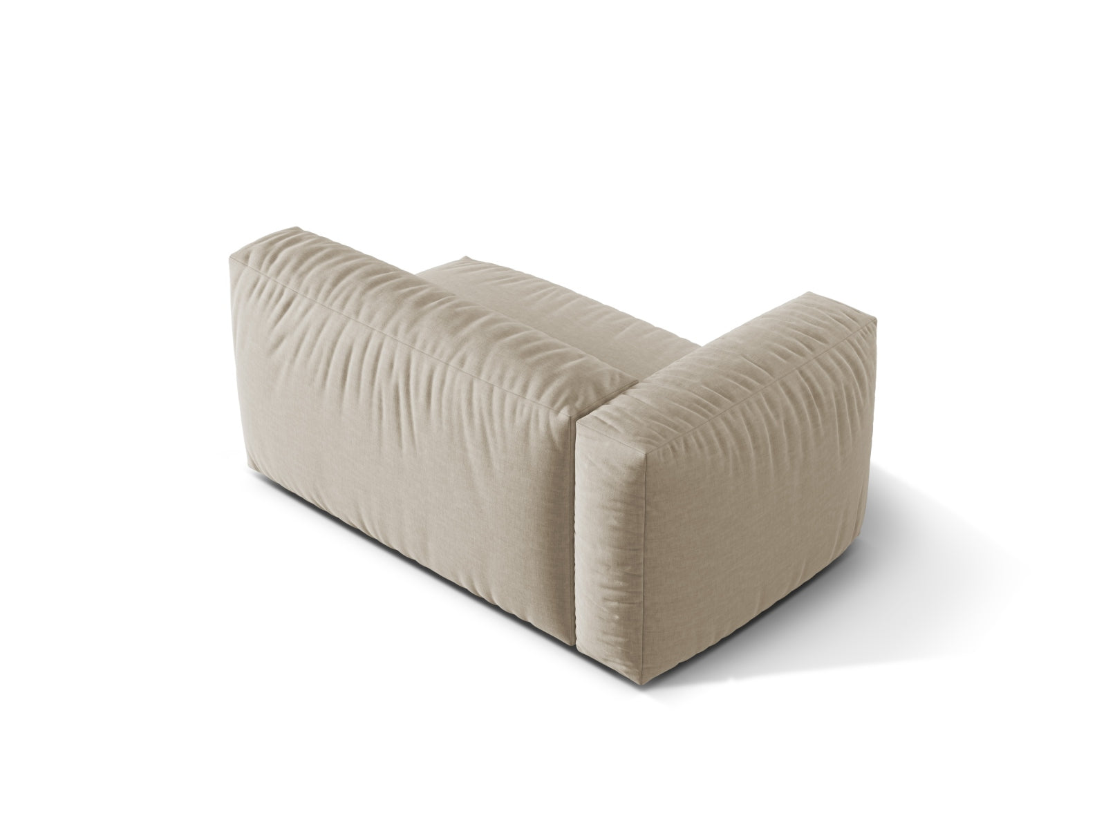 Martina Modul links 1 Sitzer in Light Beige präsentiert im Onlineshop von KAQTU Design AG. Modulares Sofa ist von Micadoni