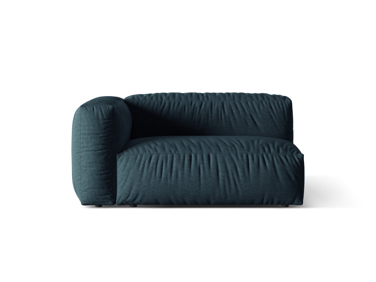 Martina Modul links 1 Sitzer in Blue Jeans-Boston präsentiert im Onlineshop von KAQTU Design AG. Modulares Sofa ist von Micadoni