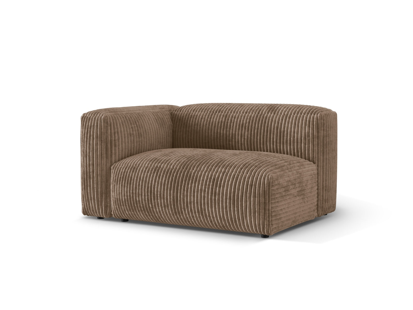 Martina Modul links 1 Sitzer in Acorn präsentiert im Onlineshop von KAQTU Design AG. Modulares Sofa ist von Micadoni