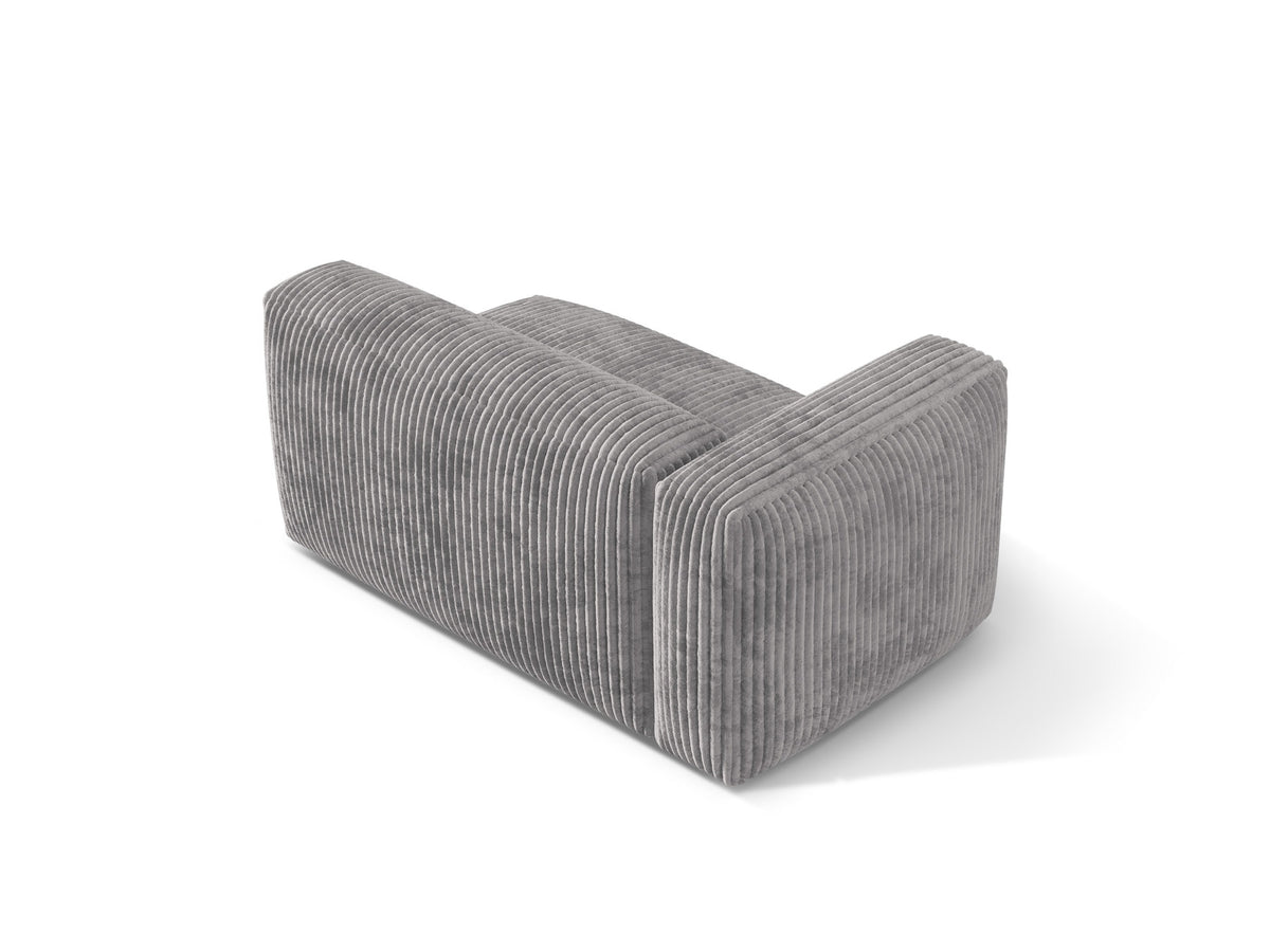 Martina Modul links 1 Sitzer in Light Grey-Tilia präsentiert im Onlineshop von KAQTU Design AG. Modulares Sofa ist von Micadoni