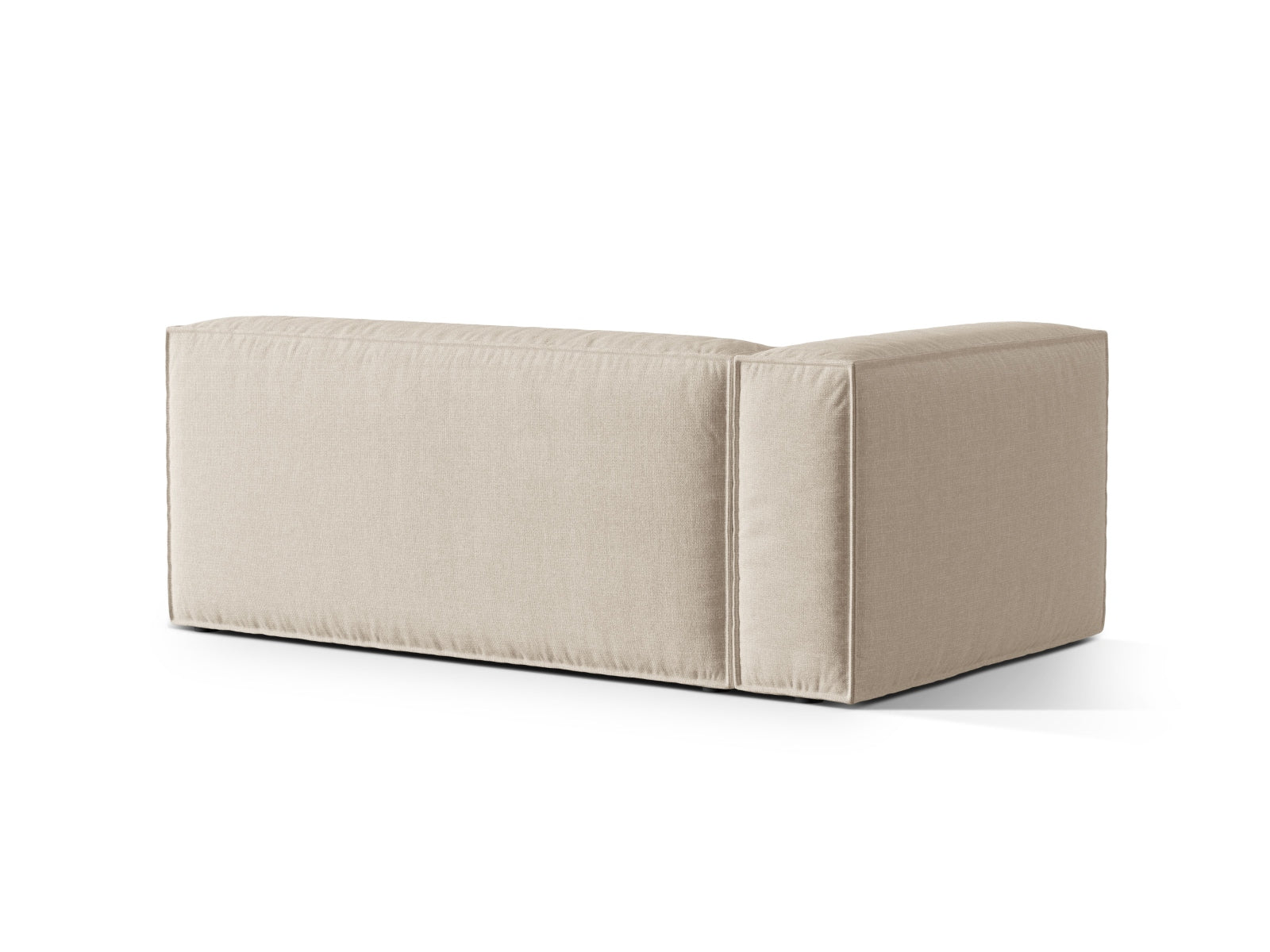 Nuria Modular Sofa links 3 Sitzer in Beige präsentiert im Onlineshop von KAQTU Design AG. Modulares Sofa ist von Micadoni