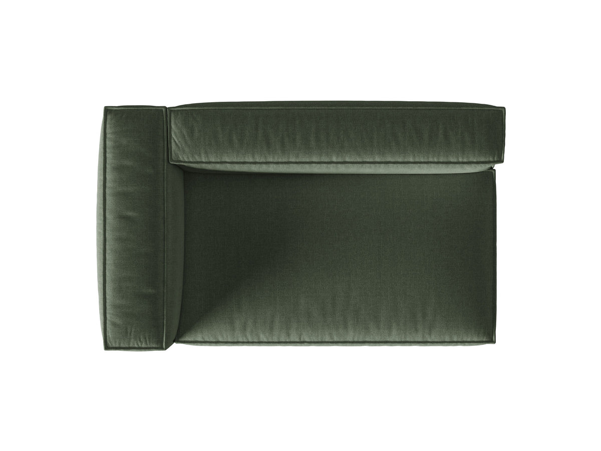 3-Sitzer Modulares Sofa links Nuria in Moss Green-Liberty präsentiert im Onlineshop von KAQTU Design AG. Modulares Sofa ist von Micadoni