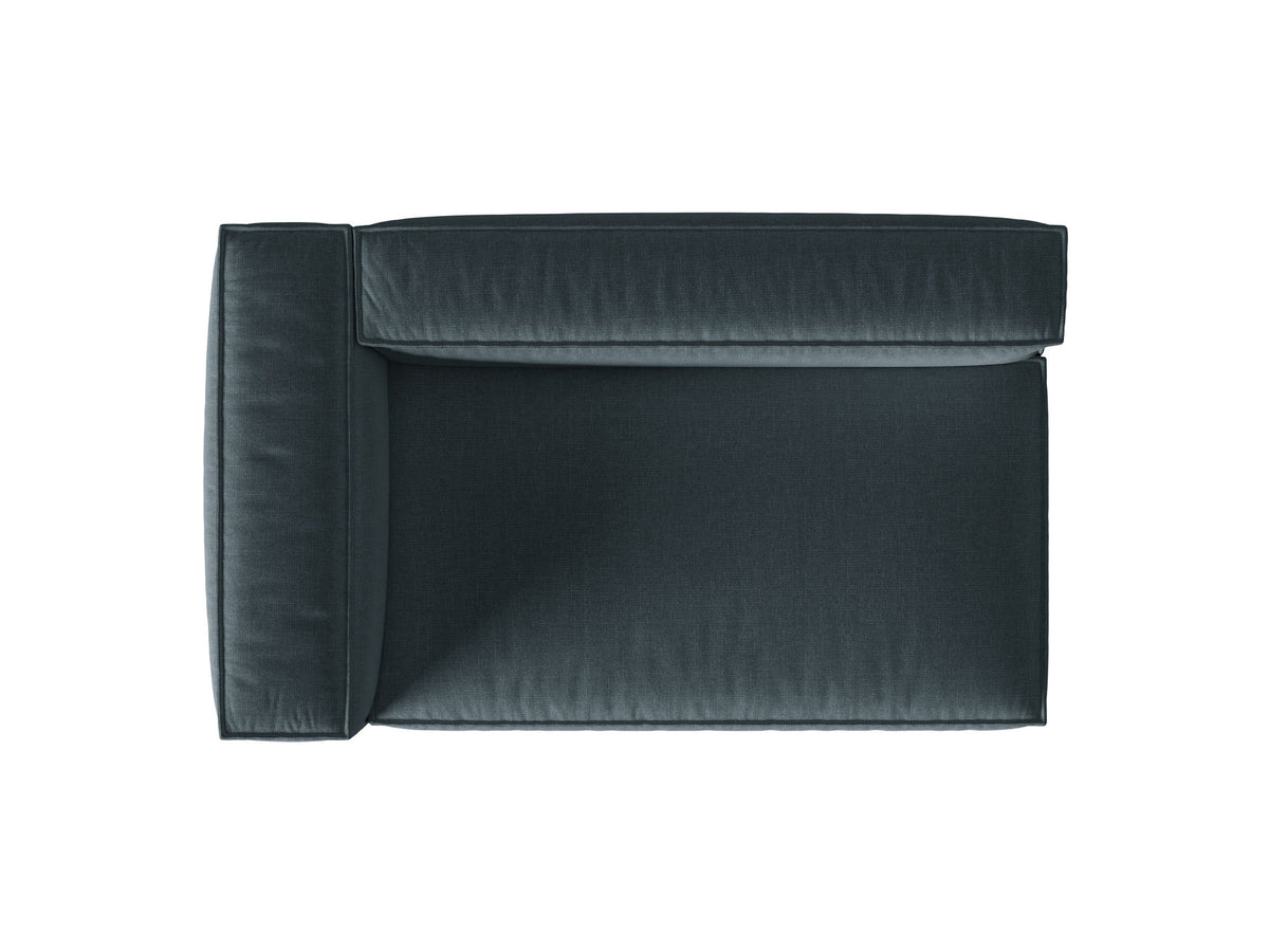 3-Sitzer Modulares Sofa links Nuria in Deep Petrol-Liberty präsentiert im Onlineshop von KAQTU Design AG. Modulares Sofa ist von Micadoni