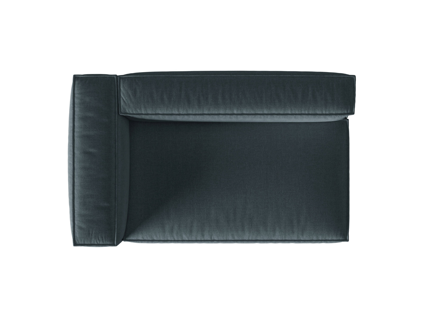 Nuria Modular Sofa links 3 Sitzer in Deep Petrol präsentiert im Onlineshop von KAQTU Design AG. Modulares Sofa ist von Micadoni