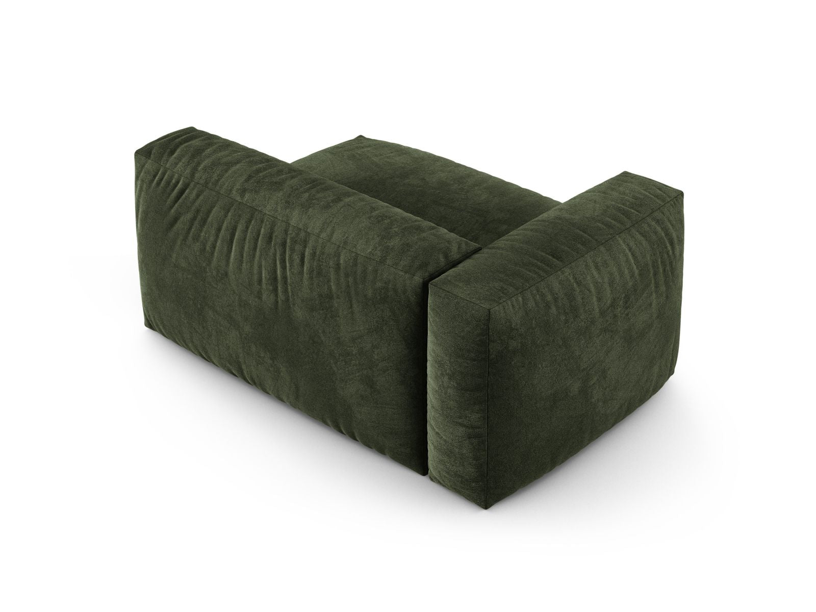 Elegantes XL Doppelsitz-Sofa links Martina in Green-Vogue, ideal für zeitgemäße Einrichtung. Hochwertige Materialien und modernes Design von Micadoni.