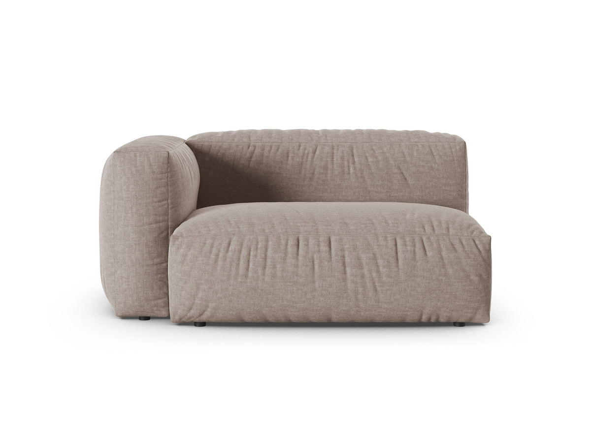 Doppelsitz-Sofa links XL Martina in Dark Beige-Boston präsentiert im Onlineshop von KAQTU Design AG. Modulares Sofa ist von Micadoni