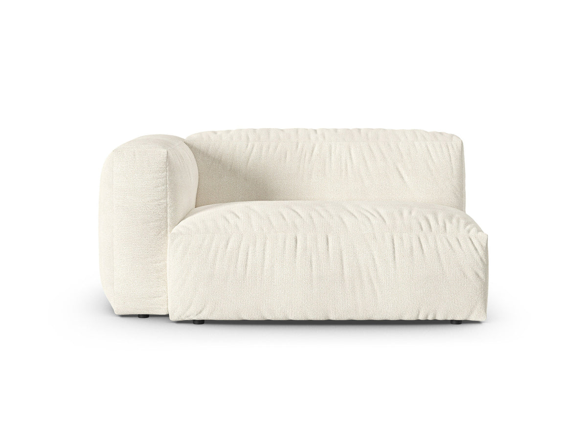 Doppelsitz-Sofa links XL Martina in Ivory-Monet präsentiert im Onlineshop von KAQTU Design AG. Modulares Sofa ist von Micadoni