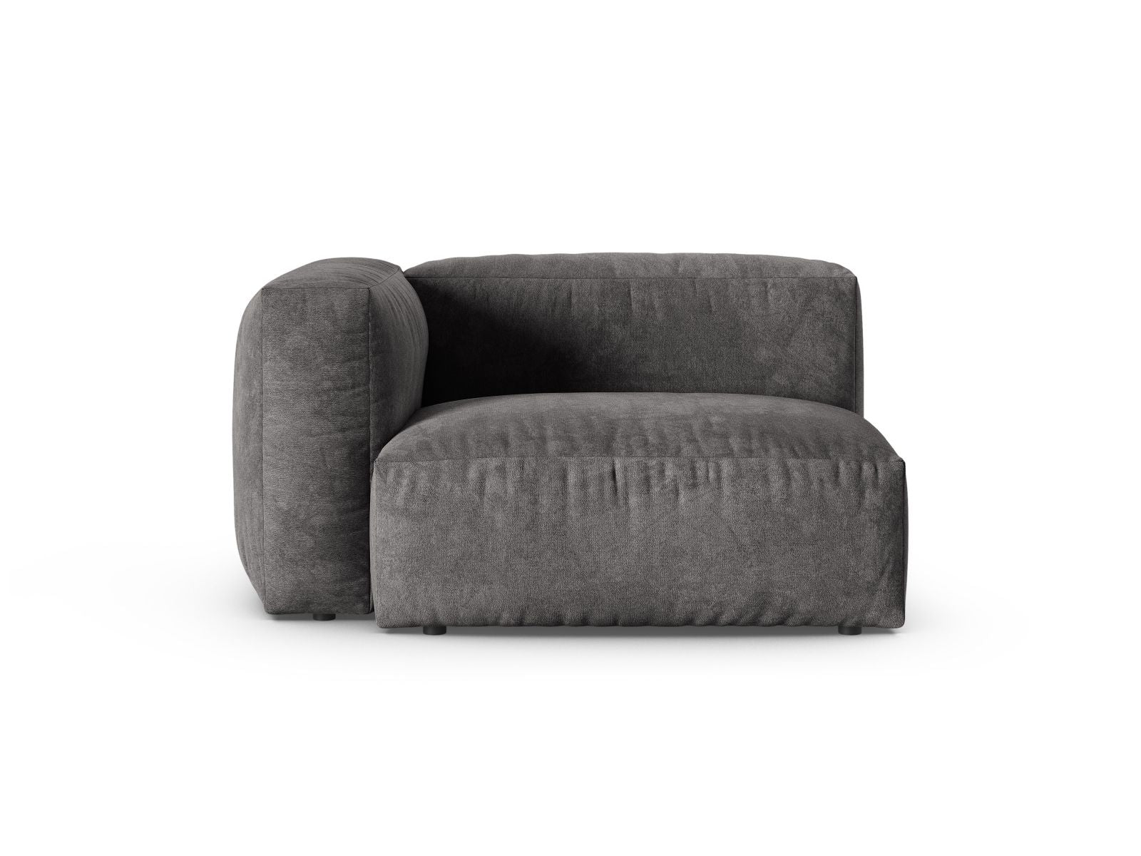 1-Sitzer Sofa Martina Wide XL links in Grey-Vogue präsentiert im Onlineshop von KAQTU Design AG. Modulares Sofa ist von Micadoni