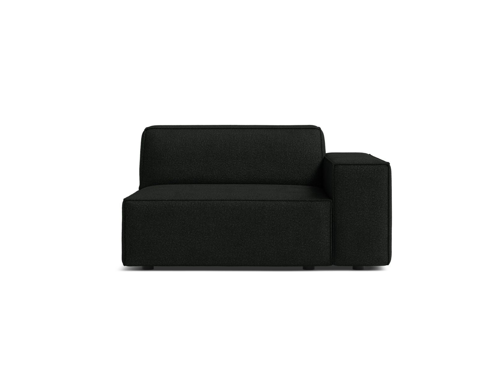 1-Sitzer Modul Rechts Jodie in Black-Baloo präsentiert im Onlineshop von KAQTU Design AG. Modulares Sofa ist von Micadoni