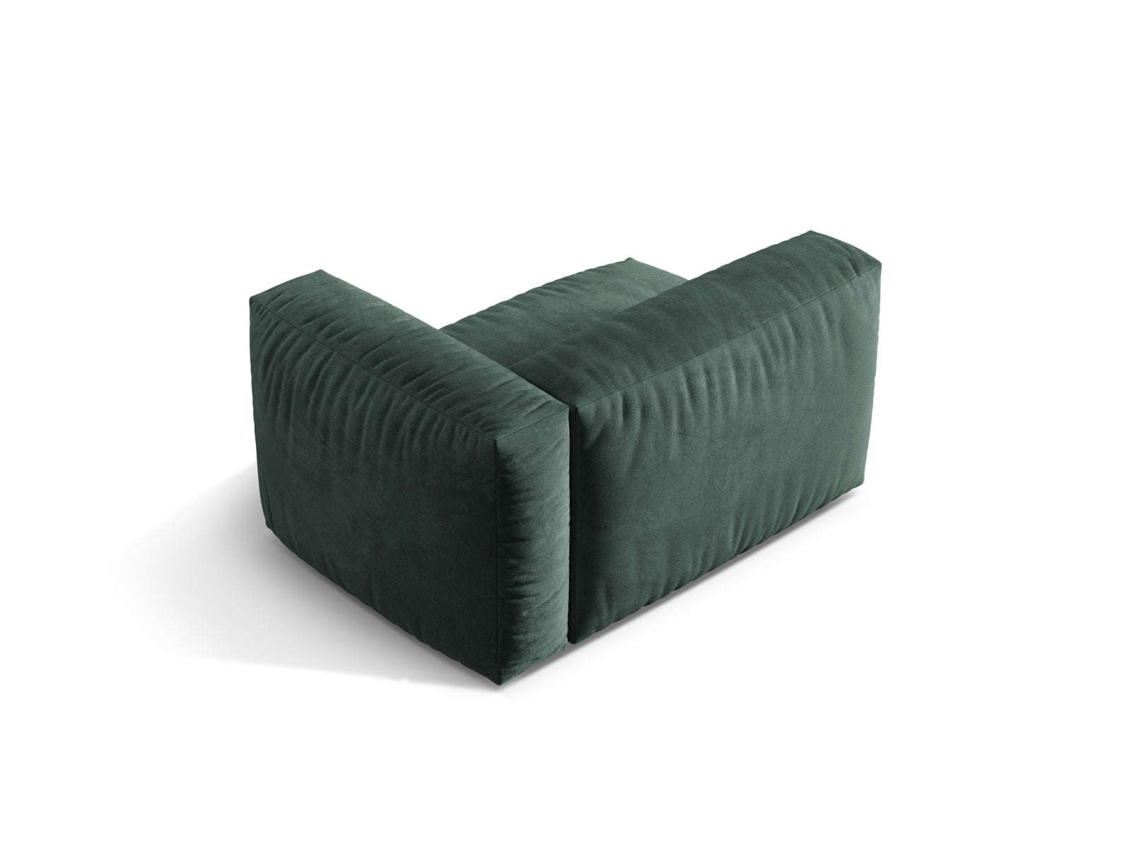 Erleben Sie den Martina Velour Modul rechts 1 Sitzer von Micadoni – perfekt für kleine Räume. Elegantes Design trifft auf höchsten Sitzkomfort!