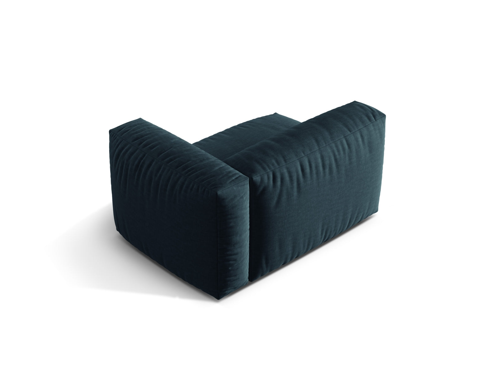 Martina Modul rechts 1 Sitzer in Blue Jeans präsentiert im Onlineshop von KAQTU Design AG. Modulares Sofa ist von Micadoni