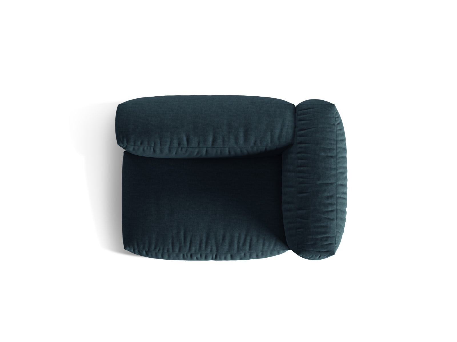 Martina Modul rechts 1 Sitzer in Blue Jeans präsentiert im Onlineshop von KAQTU Design AG. Modulares Sofa ist von Micadoni