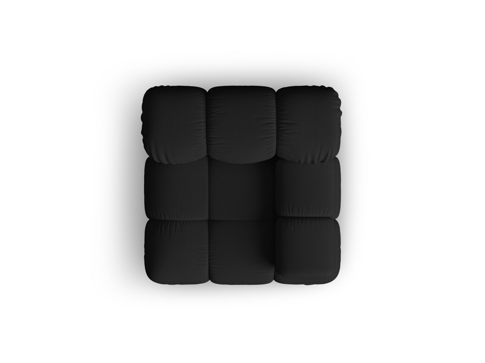 Stylisches Bellis Modul rechts 1 Sitzer in Black-Sonic, perfekt für moderne Wohnkonzepte und vielseitige Raumgestaltungen.