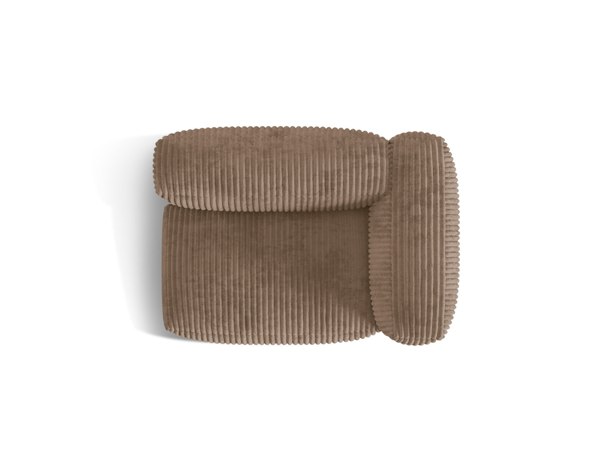 Martina Modul rechts 1 Sitzer in Acorn-Tilia präsentiert im Onlineshop von KAQTU Design AG. Modulares Sofa ist von Micadoni