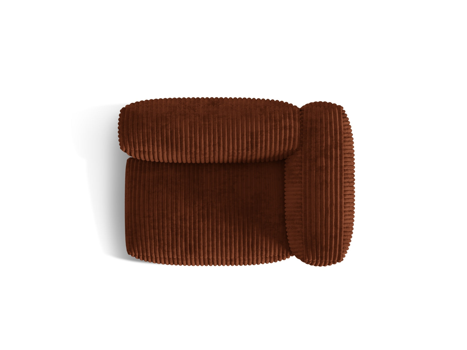 Martina Modul rechts 1 Sitzer in Brick präsentiert im Onlineshop von KAQTU Design AG. Modulares Sofa ist von Micadoni