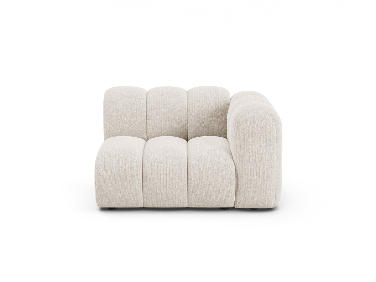 Lupine Modul rechts 1 Sitzer in Light Beige-Eden präsentiert im Onlineshop von KAQTU Design AG. Modulares Sofa ist von Micadoni