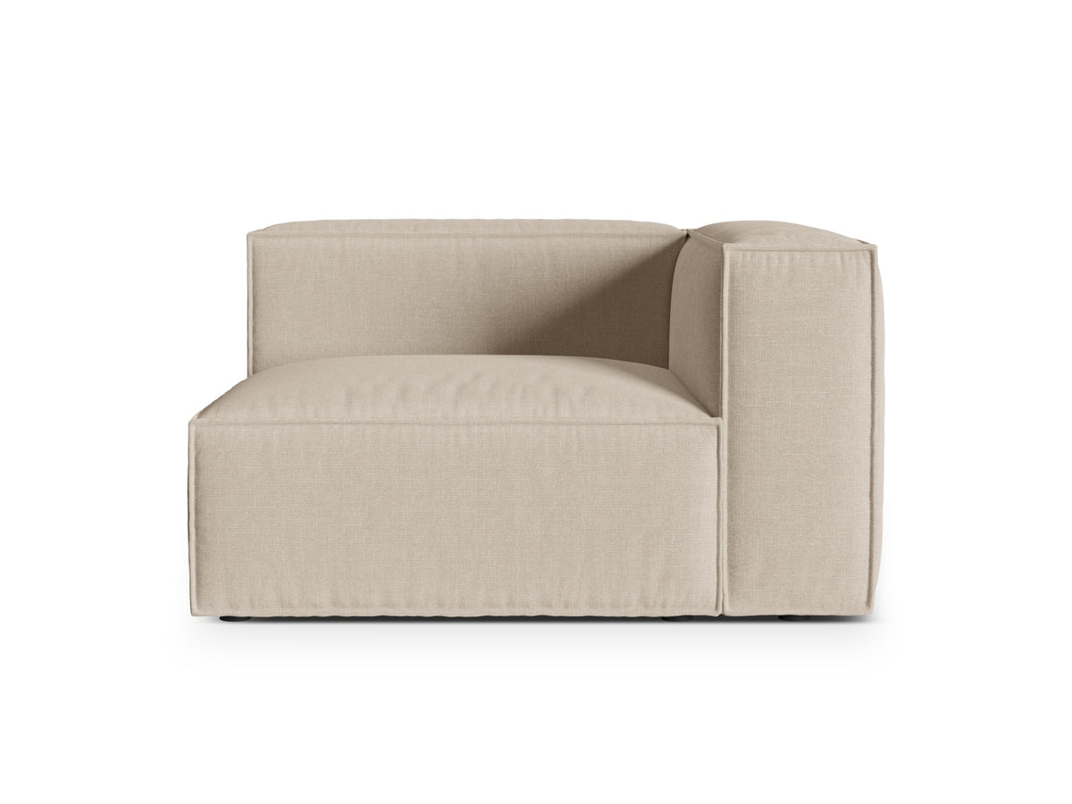 1-Sitzer Modular Sofa rechts Nuria in Beige-Liberty präsentiert im Onlineshop von KAQTU Design AG. Modulares Sofa ist von Micadoni
