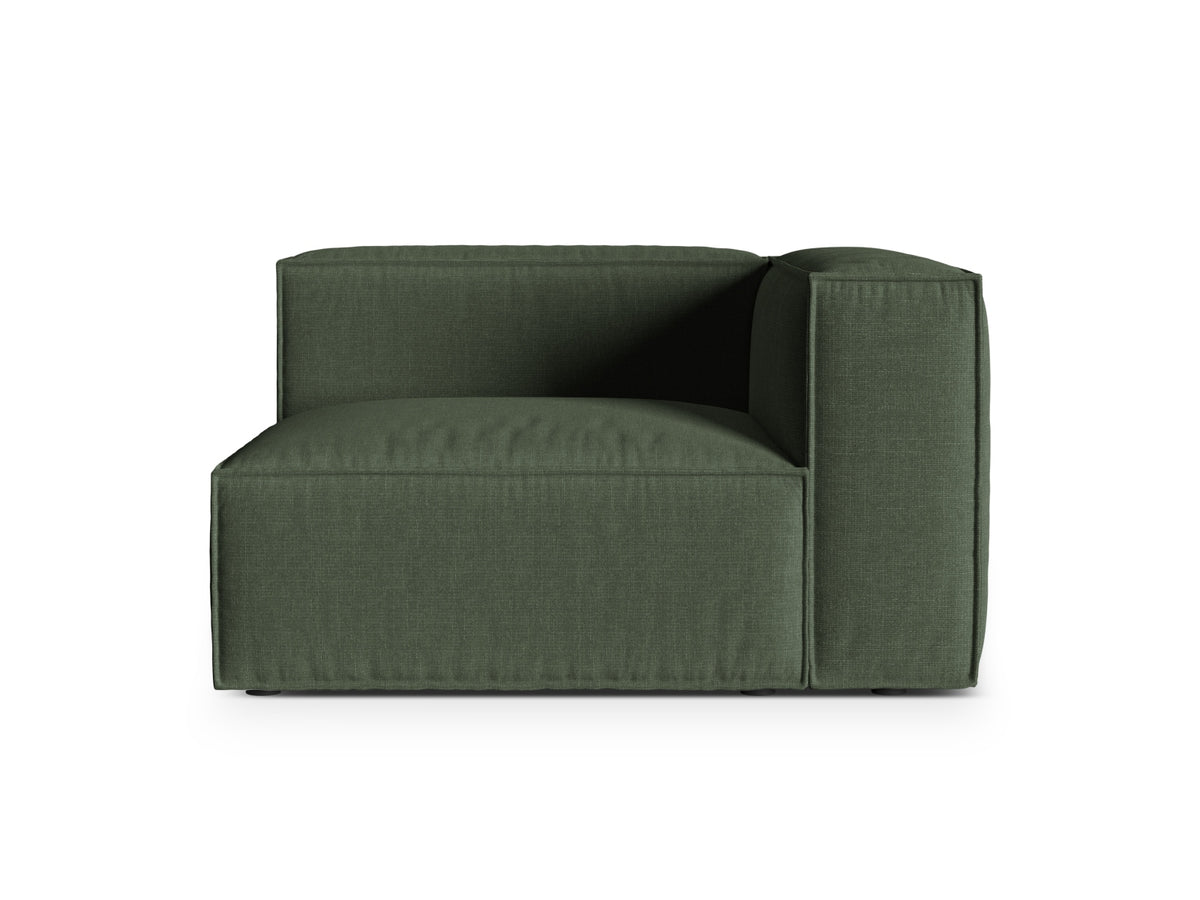 1-Sitzer Modular Sofa rechts Nuria in Moss Green-Liberty präsentiert im Onlineshop von KAQTU Design AG. Modulares Sofa ist von Micadoni