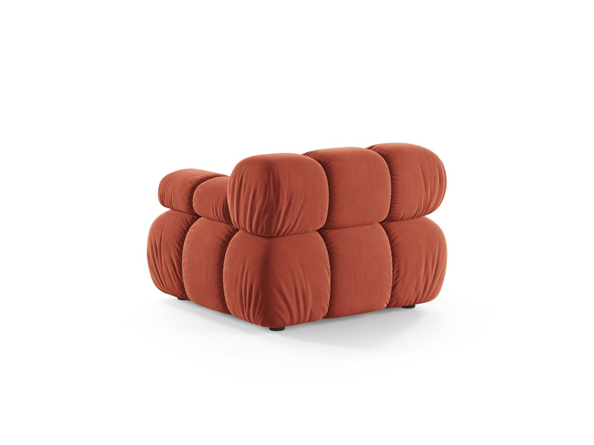 1-Sitzer Modul rechts Bellis in Coral-Venus präsentiert im Onlineshop von KAQTU Design AG. Modulares Sofa ist von Micadoni
