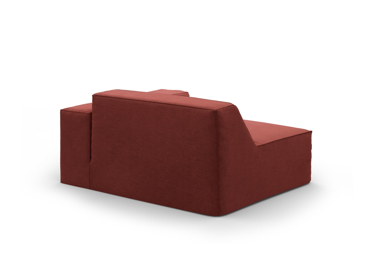 Jodie Modul rechts 1 Sitzer mit abnehmbaren Bezug in Cherrywood-LINS präsentiert im Onlineshop von KAQTU Design AG. Modulares Sofa ist von Micadoni